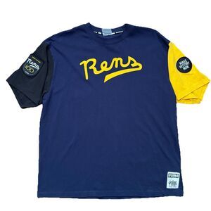 Puma x Black Fives Rens Harlem New York 100th Anniversary T-Shirt Men XL Patches